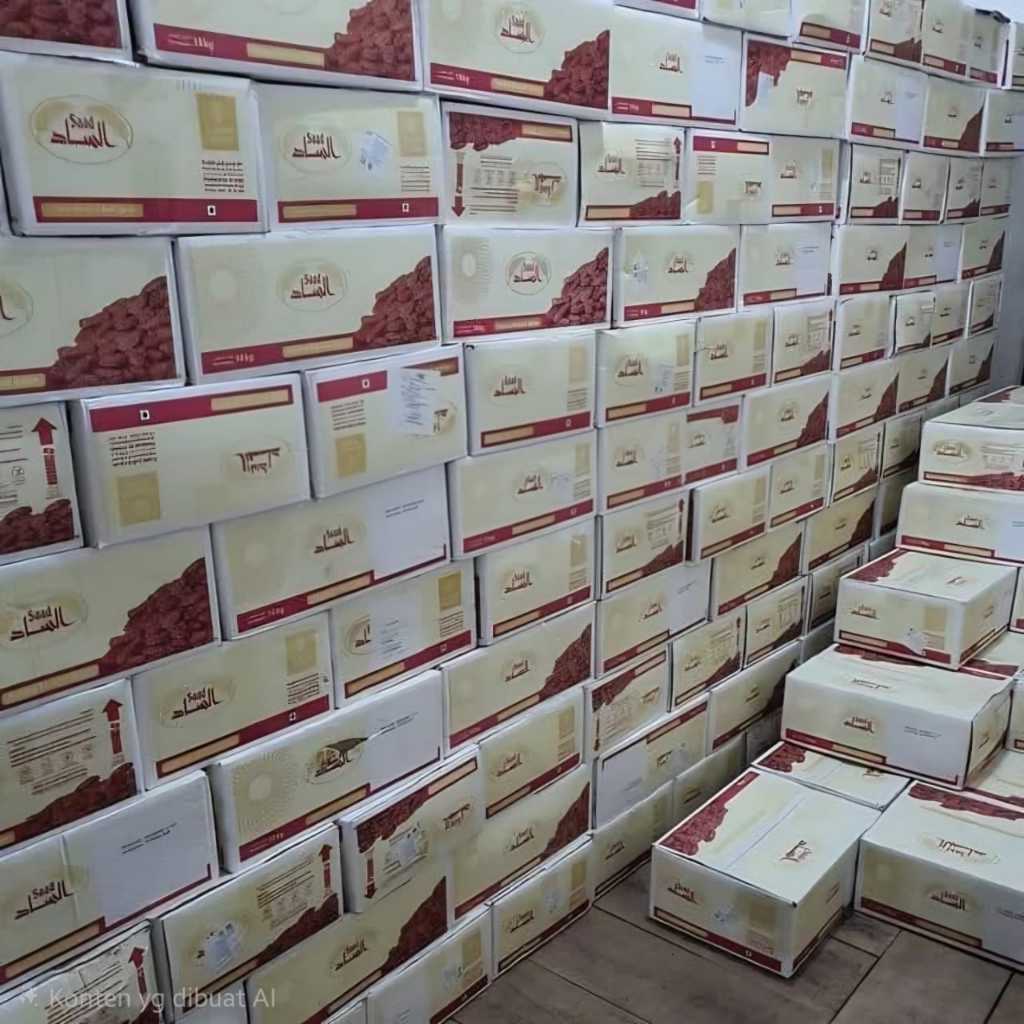 PROMO KURMA KHALAS SAAD 10 Kg BPOM FRESH ENAK LEGIT MANIS ORGANIK - ZiyadahHerbal.ID