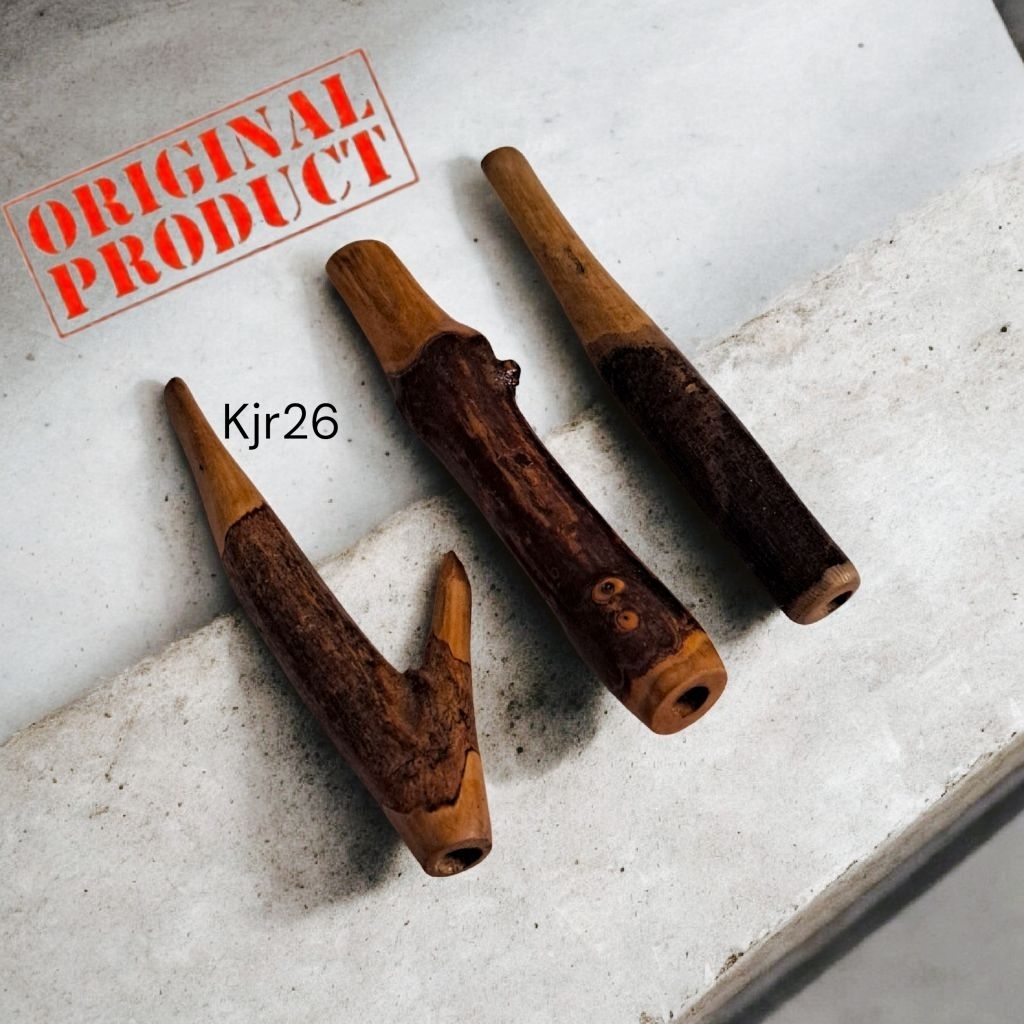 Once Pipa cangklong Kayu Lokat/Kayu Kopi 11/12cm