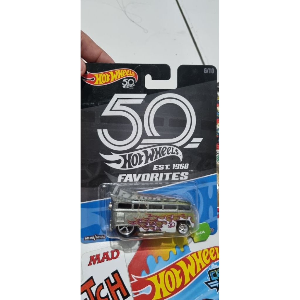Hot wheels vw drag bus 50th anniversary