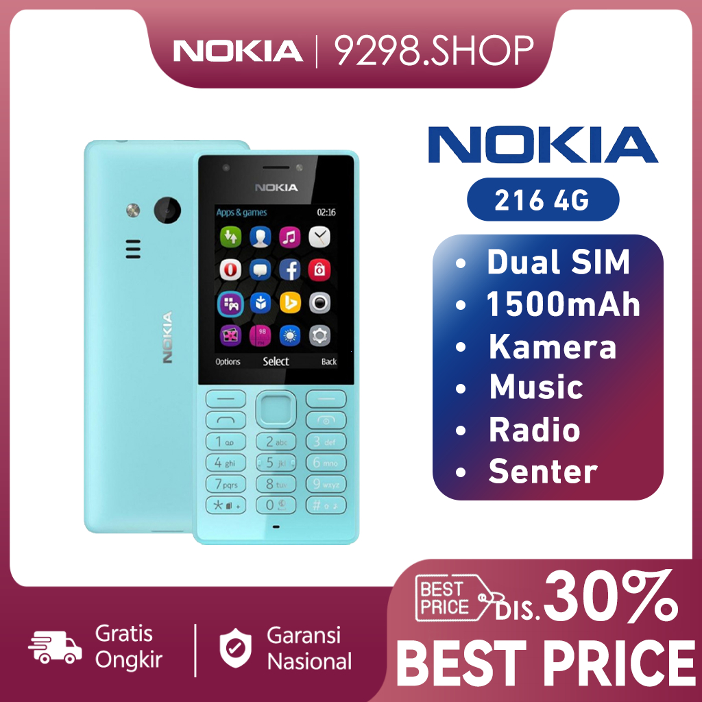 Hp Nokia 216 Kamera 240P Nokia 216 Mp3 Player