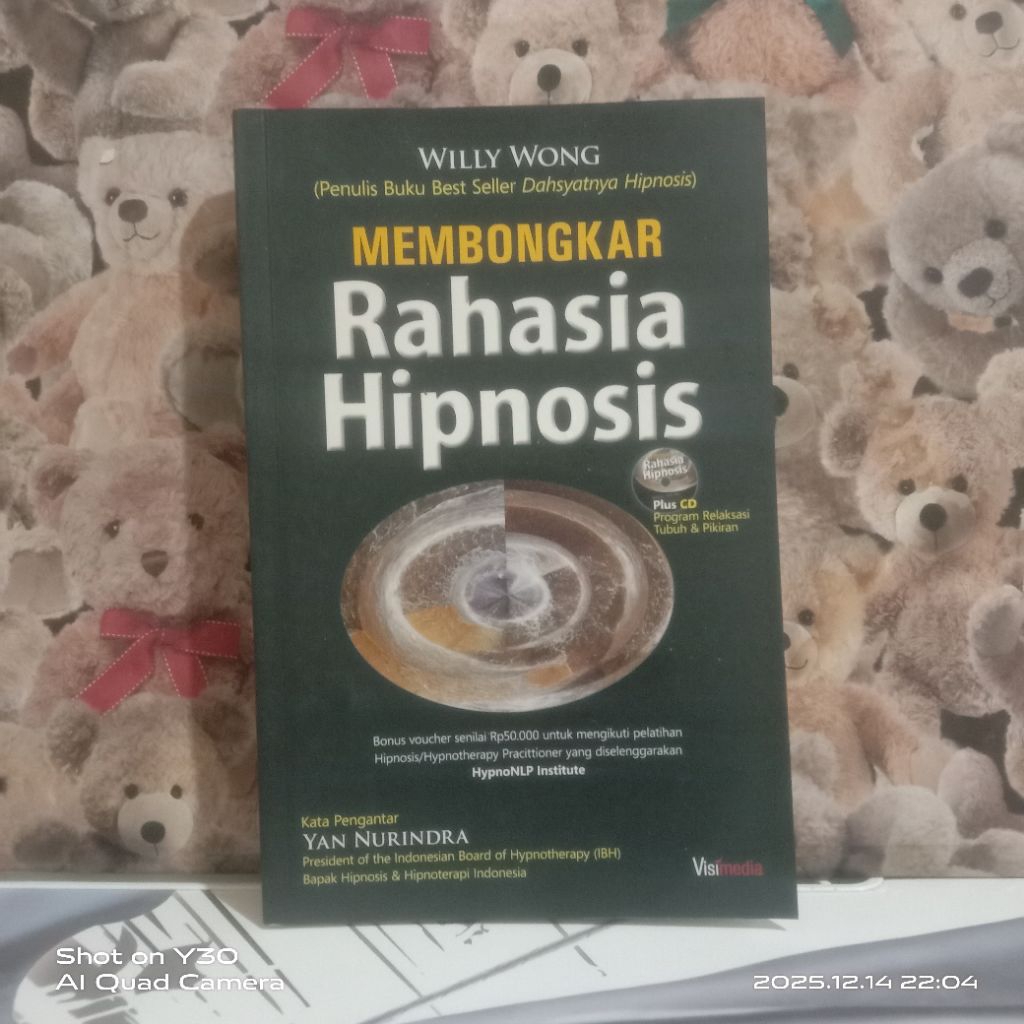 Buku Membongkar Rahasia Hipnosis - Original