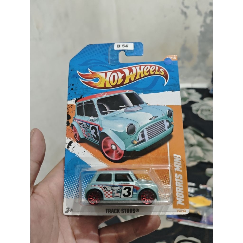 Hot Wheels 2011 Track Stars Morris Mini Tampo 3 Kerut