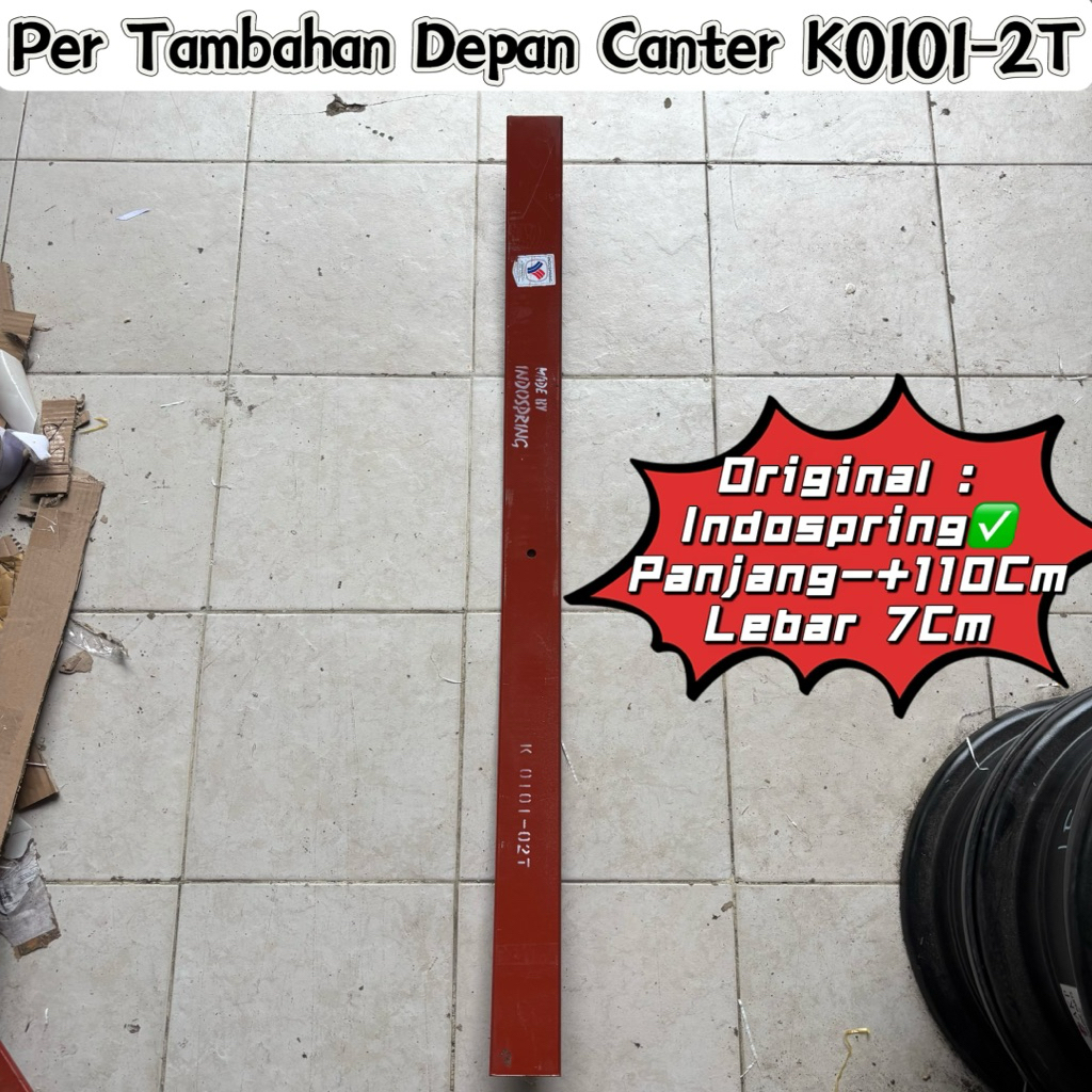 Per Tambahan Depan Canter K0101-2T Indospring / per tambahan depan canter / tambahan per cantee / pe