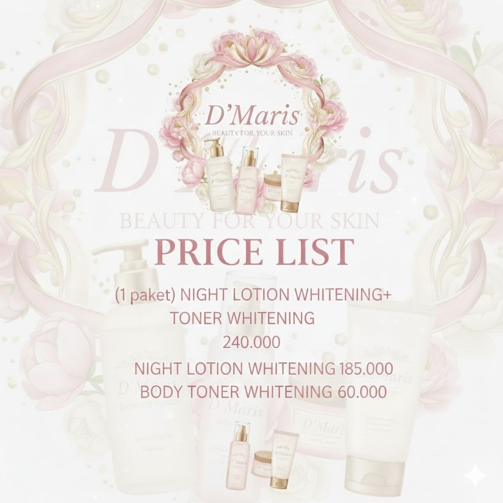LOTION WHITENING D'MARIS SKIN