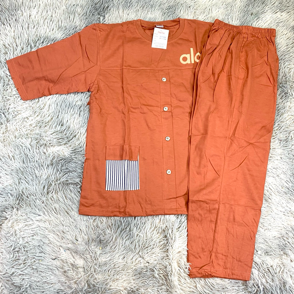 Tebobok - Cp Sielie Fashion Lengan 3/4 Baju Tidur Sielie | Baju Tidur Dewasa