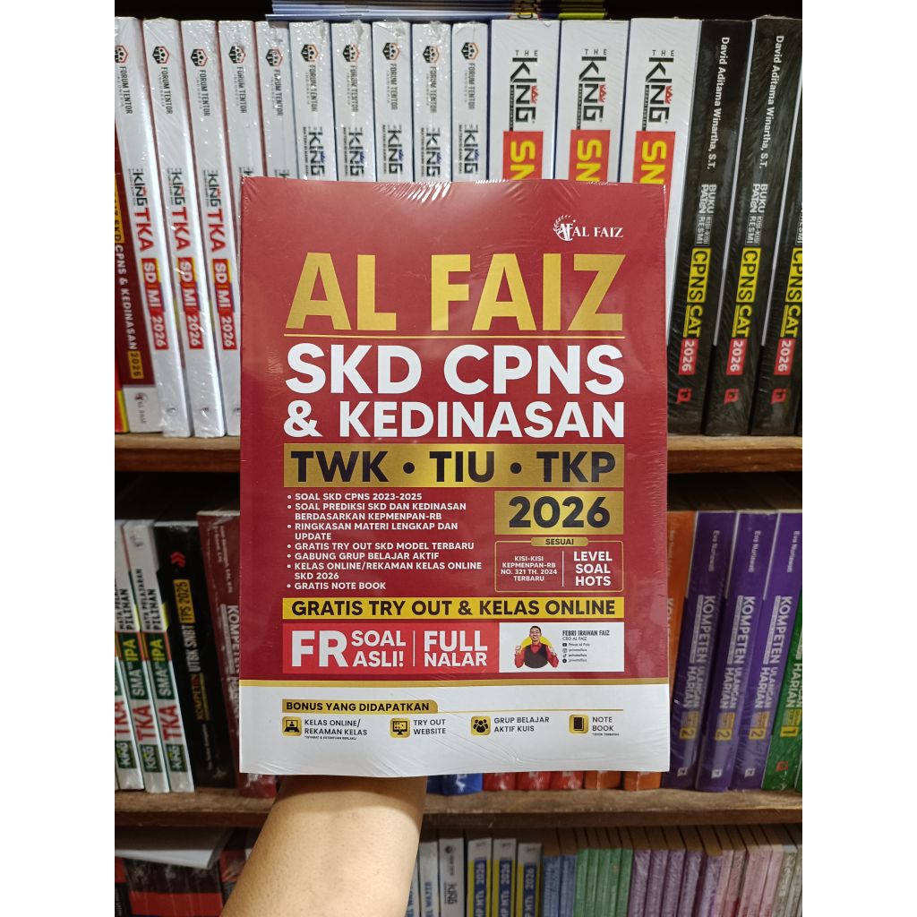 BEST SELLER BUKU CPNS - SKD CPNS KEDINASAN TERBARU 2026 TWK TIU TKP