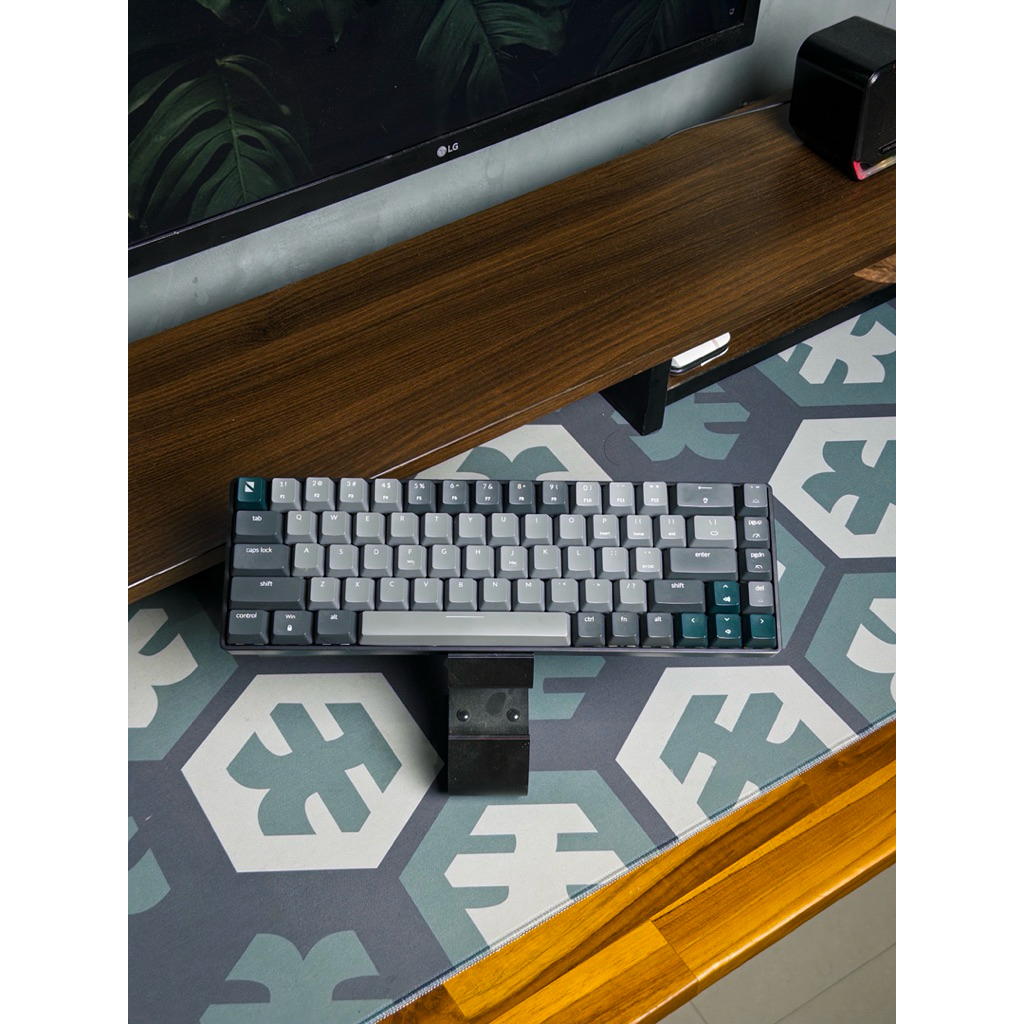 [Second] Keyboard Noir N1 V2 Layout 65% - Grey