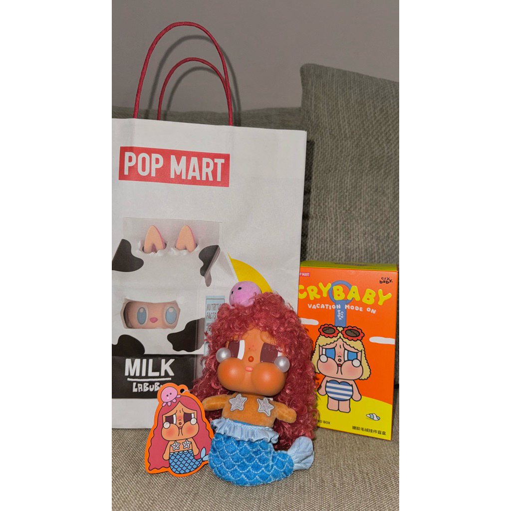 secret crybaby vacation mode on ori popmart