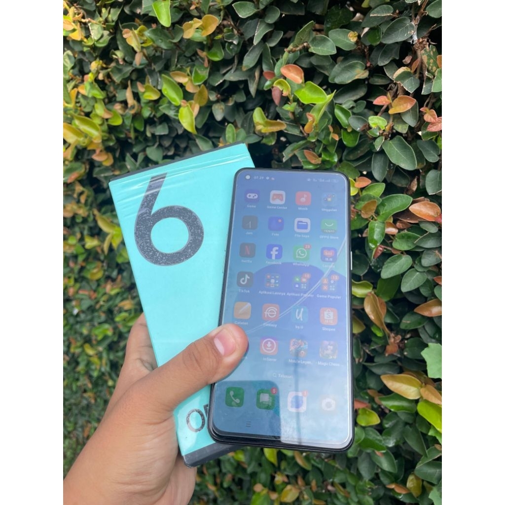 OPPO Reno 6 sechond no minus