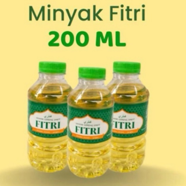 MINYAK GORENG FITRI KEMASAN BOTOL 200ml/ MINYAK GORENG MURAH/MINYAK GORENG FITRI 200ml/MINYAK GORENG