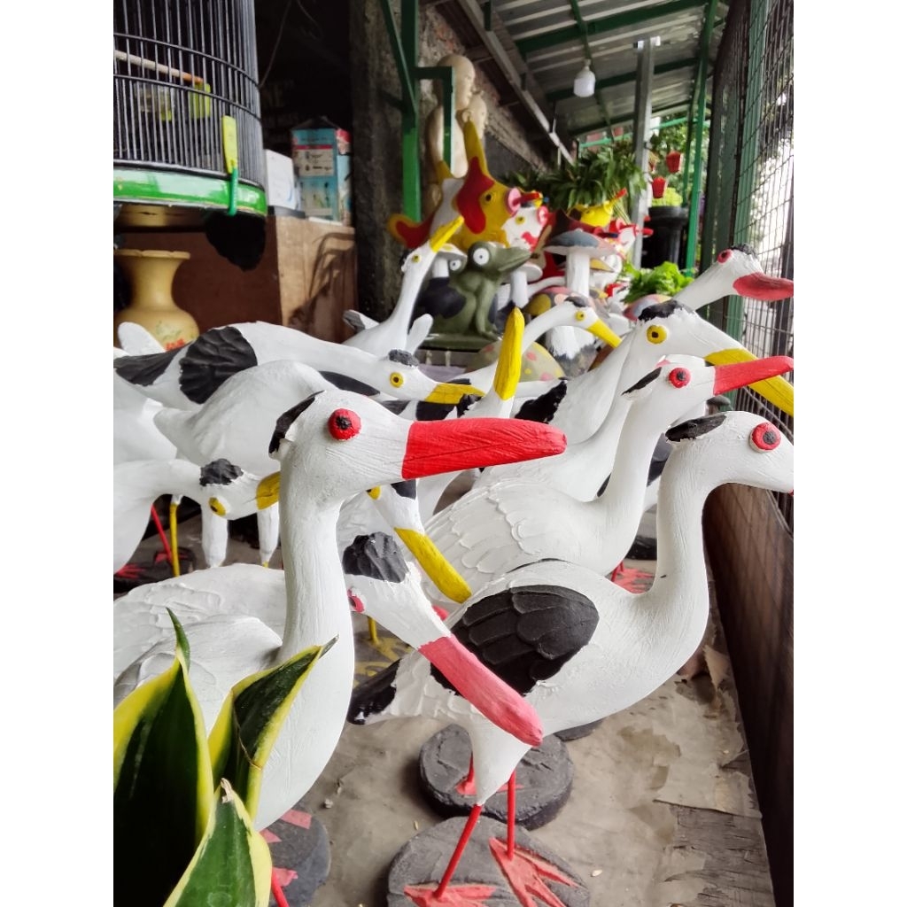 Patung Burung Bangau