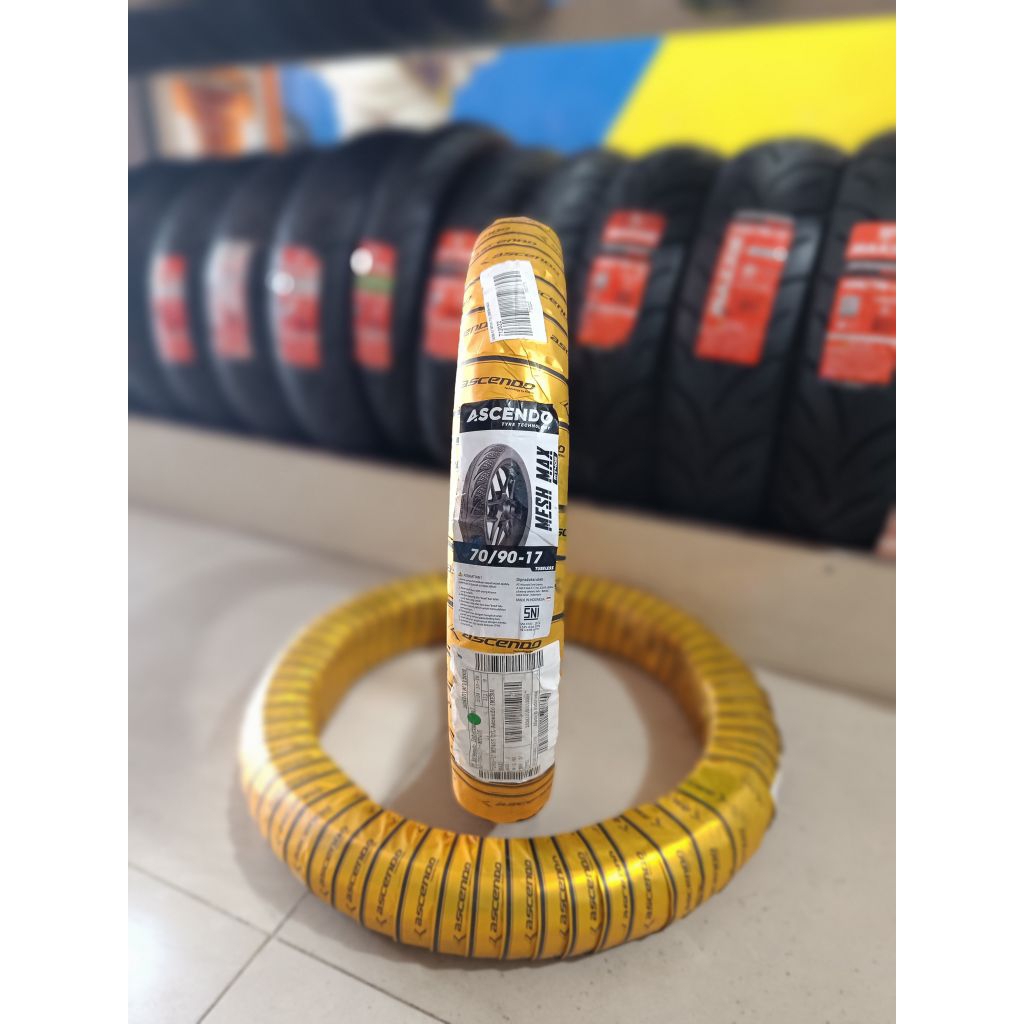 BAN ASCENDO MESH MAX 70/90-17 (ORIGINAL 100%)