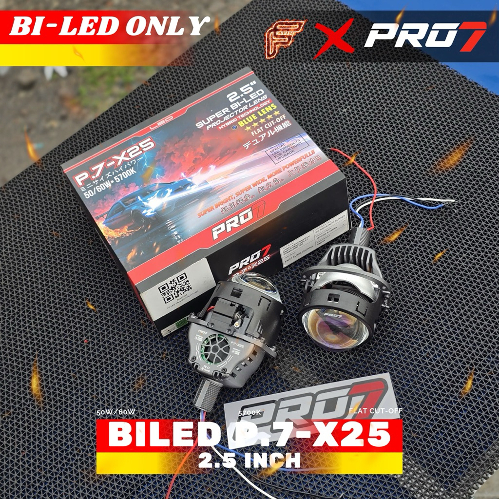 BILED PRO7 | BI - LED PRO7 P.7-X25 | BILED PRO7 2,5 Inch | Biled PRO7 50W/60W