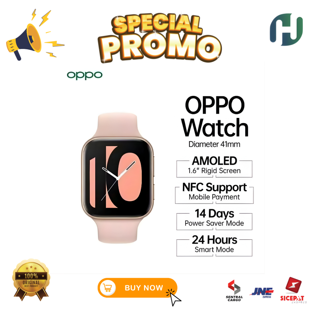JAM TANGAN PINTAR OPPO WATCH 41MM |46 MM SECOND LIKE NEW FULLSET