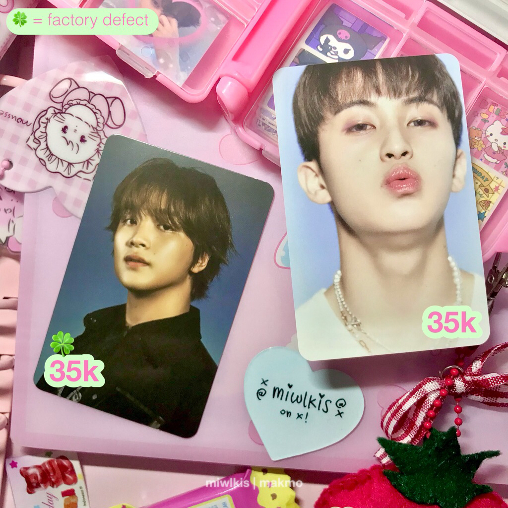 (each) photocard haechan & mark nct official: md resonance - noot noot | pc nct 2020 merchandise pos