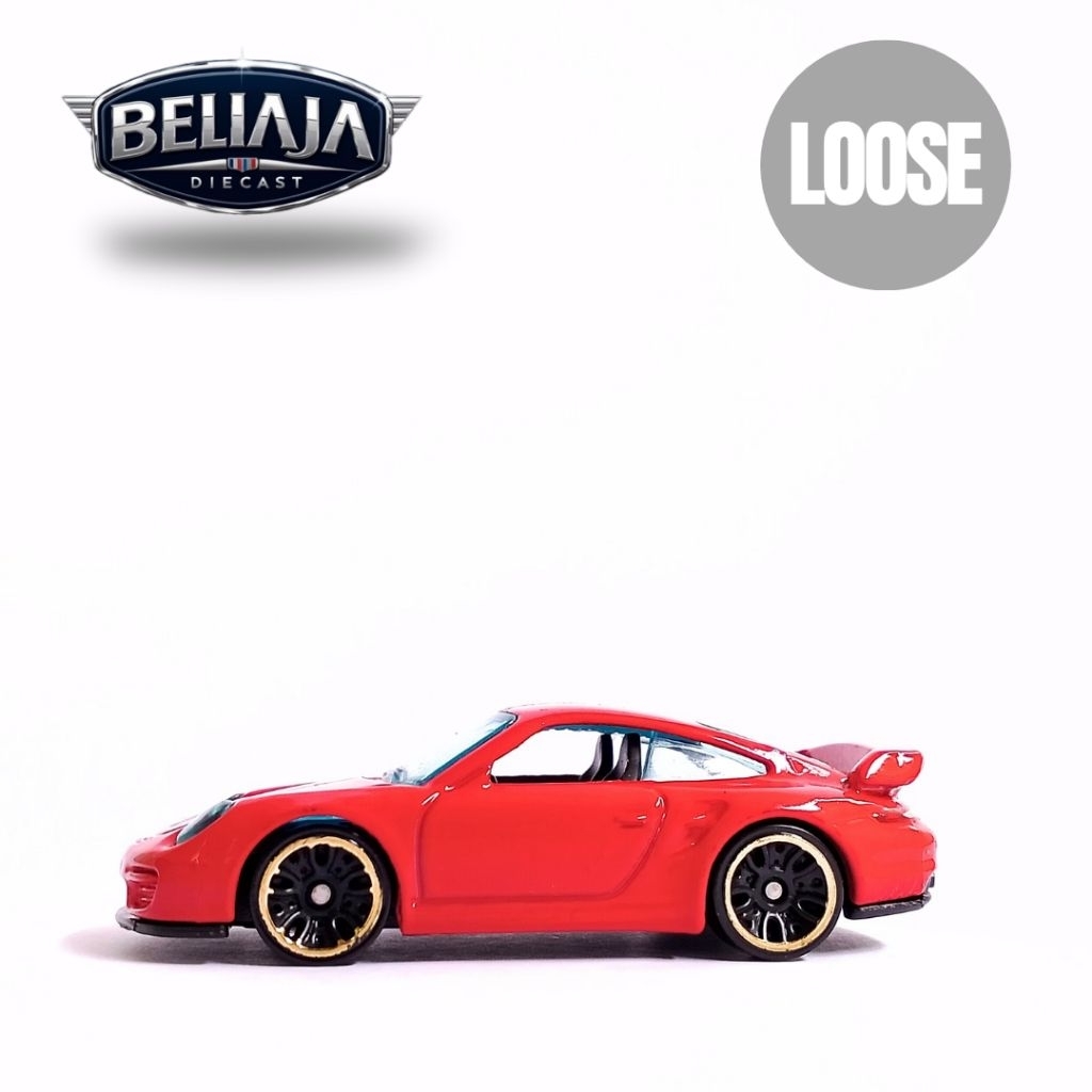 HOT WHEELS PORSCHE 911 GT2 RED LOOSE