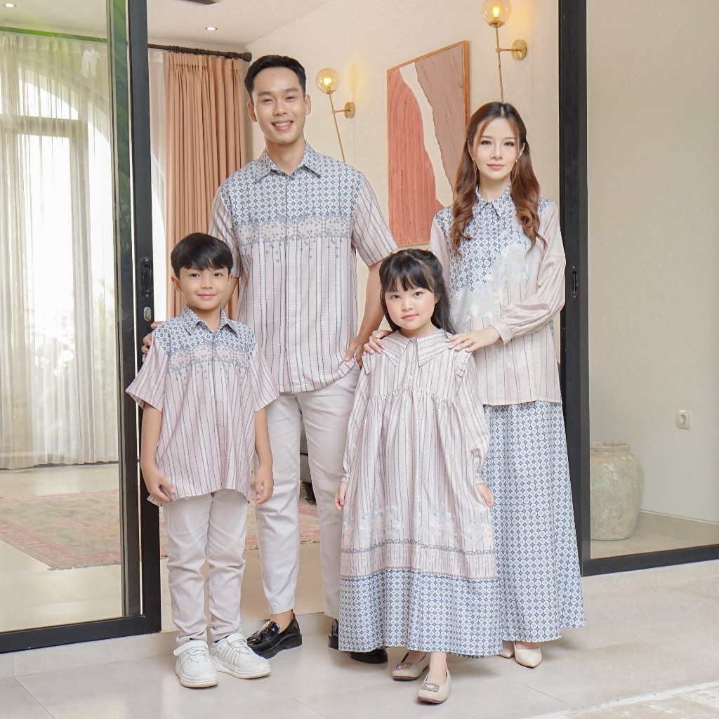 arunika series sea pearl by Ederra - family set