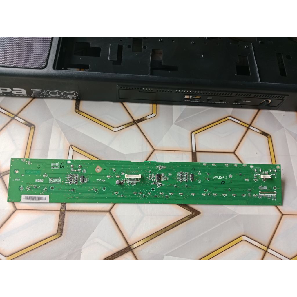 Papan PCB PANEL Keyboard KORG PA300 Kondisi Bekas dan Masih Original