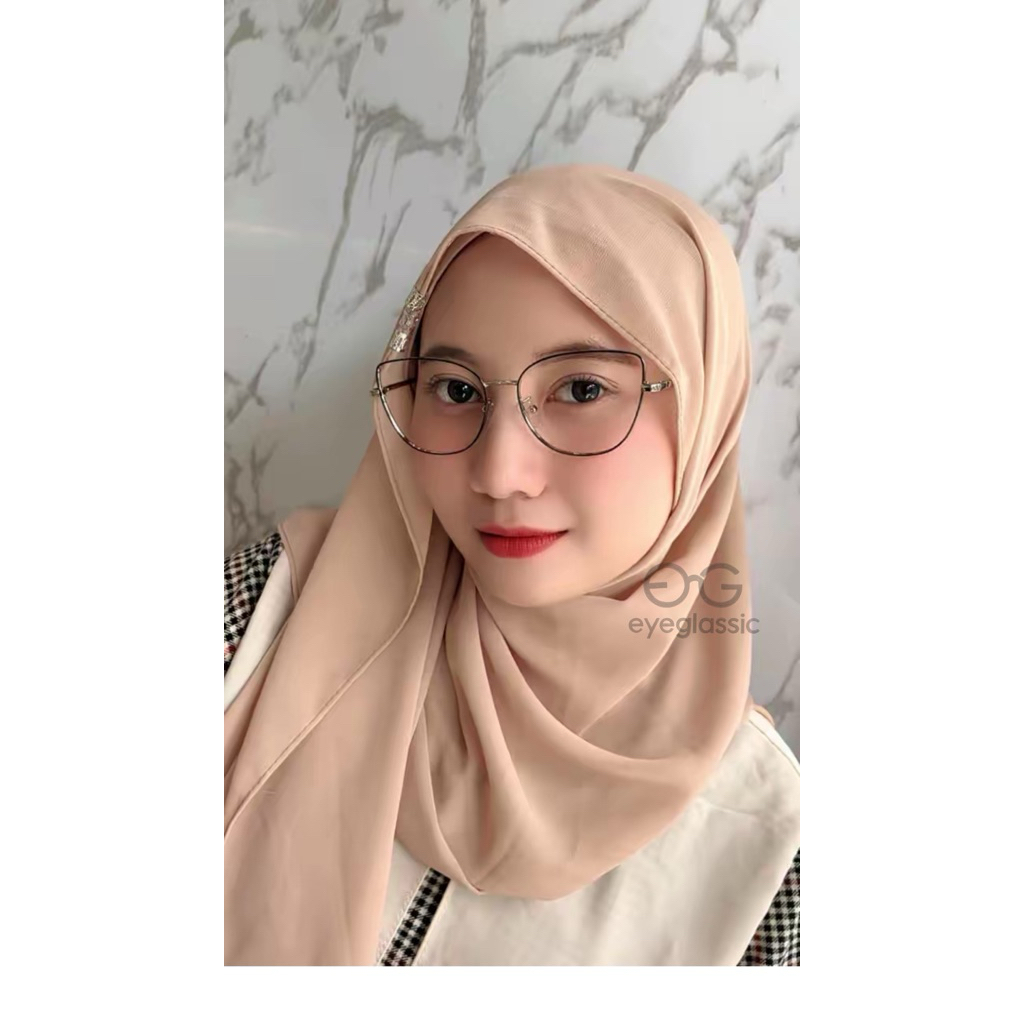 Eyeglassic Frame Kacamata Cat Eye Subtle Eye PF6123
