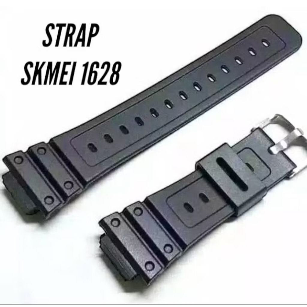 Strap Tali Jam Tangan Skmei 1628 Skmei 1608 Skmei 1134 Strap Rubber Skmei 1628 1608 1134