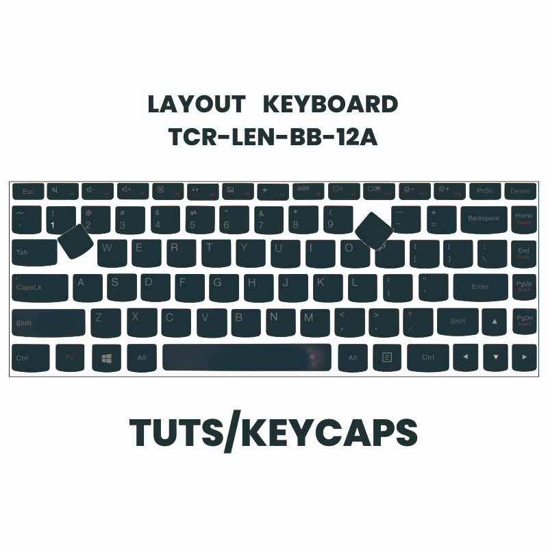 ET10 TCR-LEN-BB-12A TUTS KEYCAP BUTTERFLY CLIP KEYBOARD LAPTOP LENOVO G405