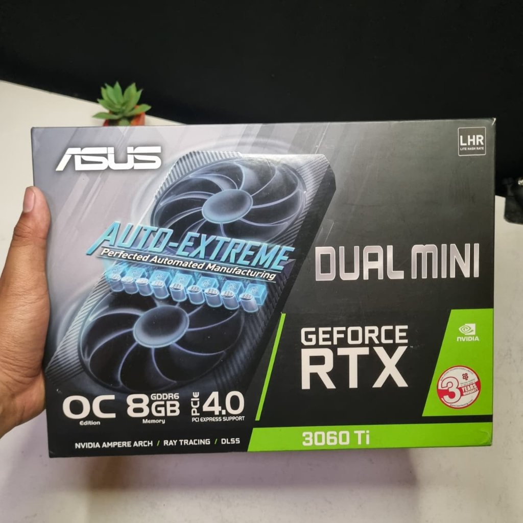 [BEKAS] Asus Dual Mini RTX 3060Ti 8GB