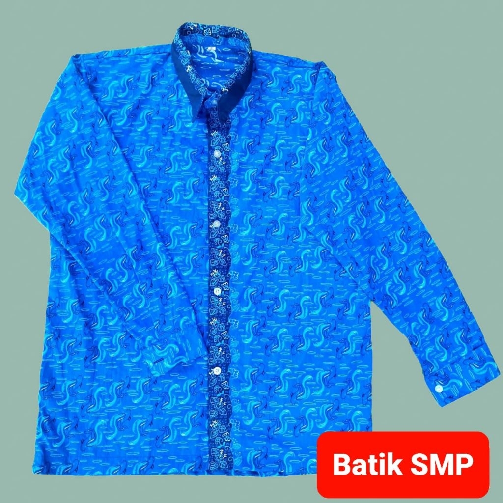 SERAGAM BATIK SMP KOTA BEKASI LENGAN PANJANG