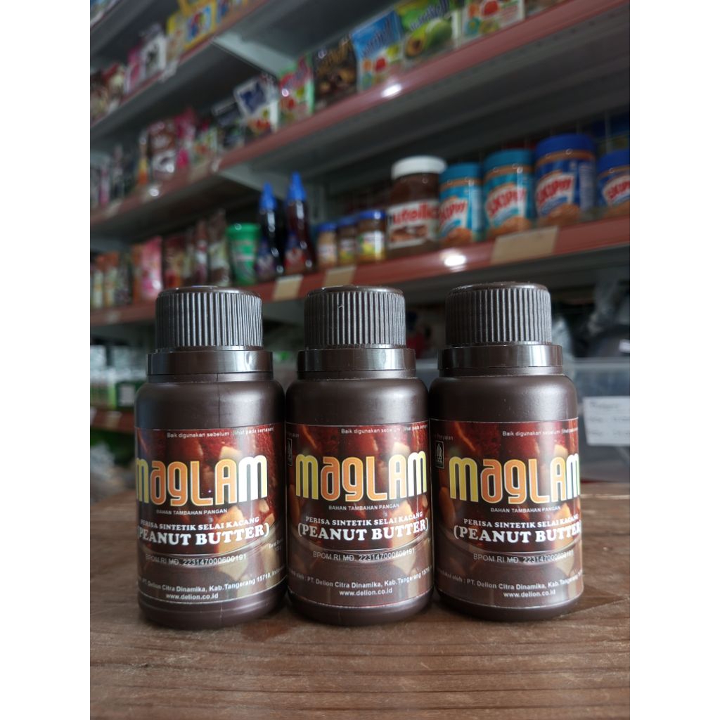 Maglam Perisa Sintetik Peanut Butter Botol 100gr | Maglam Perisa Sintetik Selai Kacang