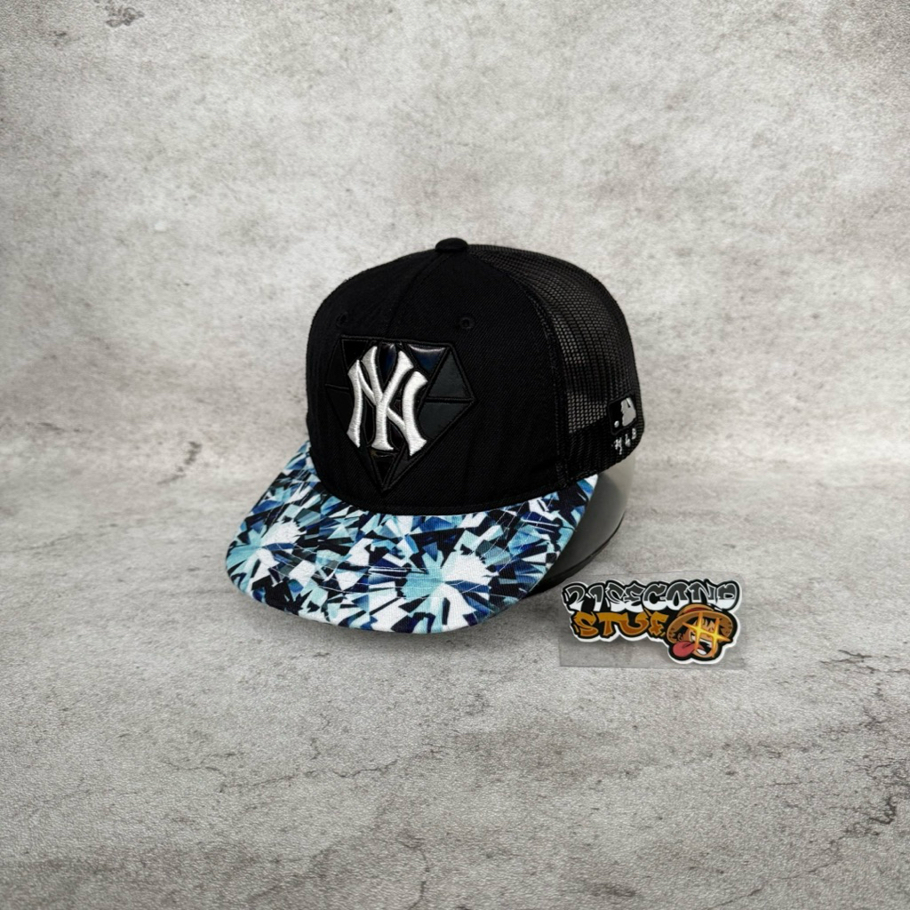 Topi MLB NY Diamond Navy Anak Second