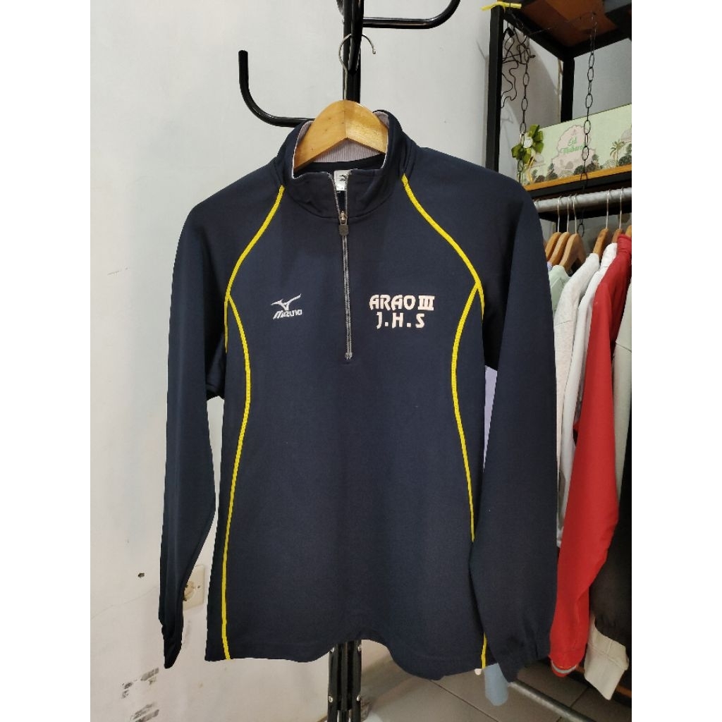 Halfzip Mizuno Size S Original