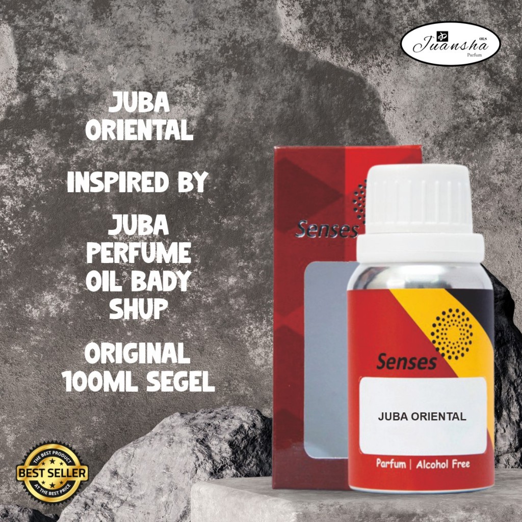 BIBIT PARFUM MURNI JUBA ORIENTAL  SENSES 100ML SEGEL