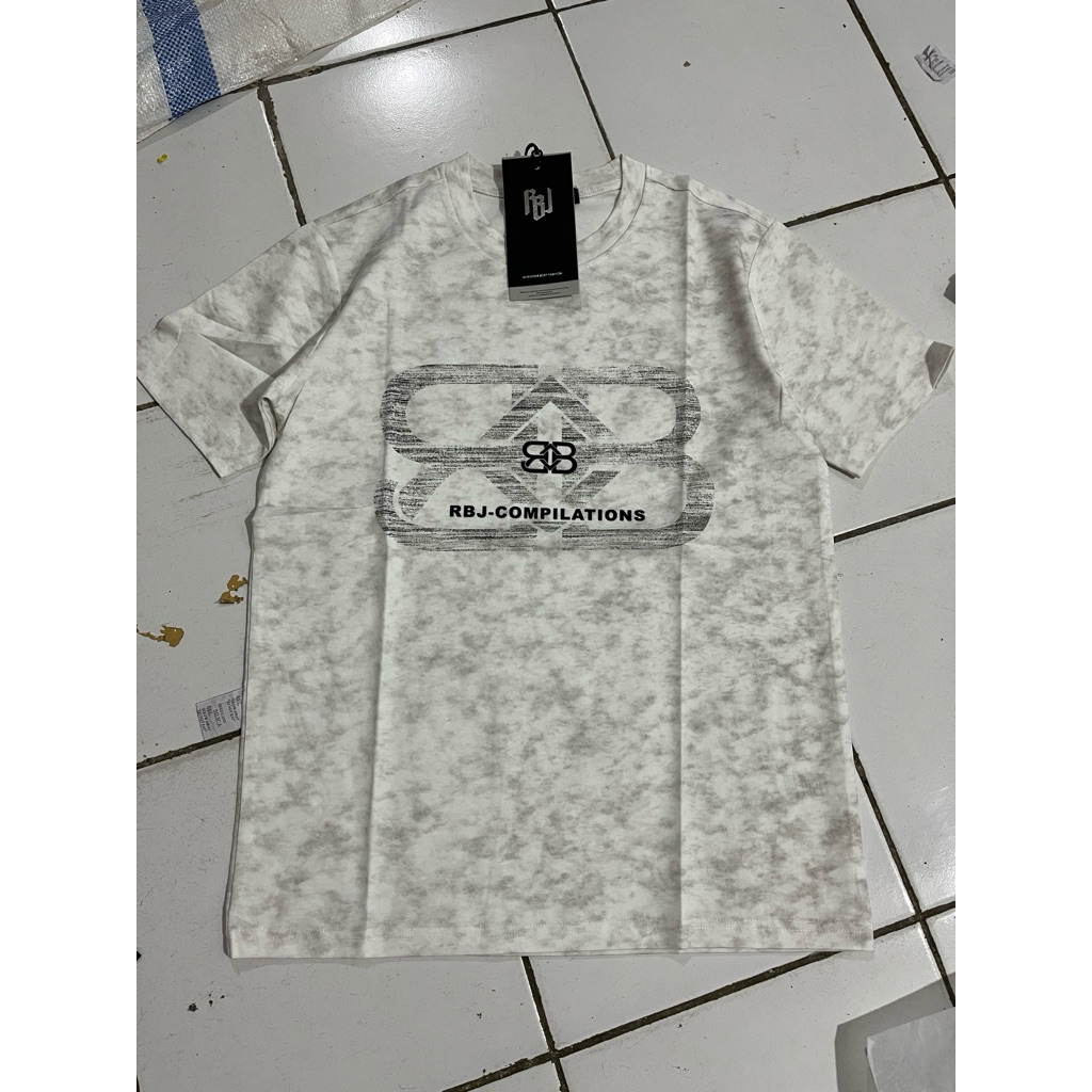 Kaos oblong RBJ DENIM Kaos cowok casual Baju kaos RBJ DENIM cowok