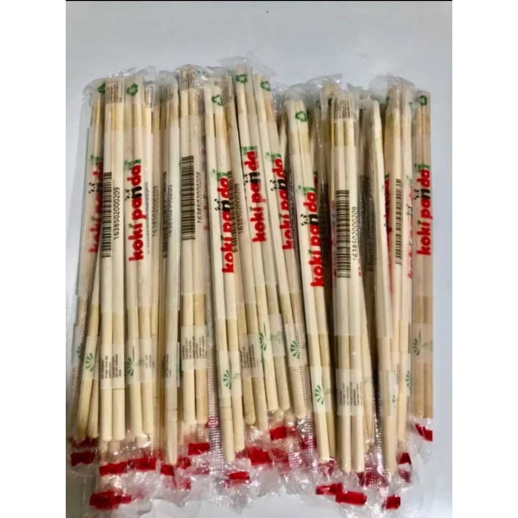 Sumpit Bambu Koki Panda