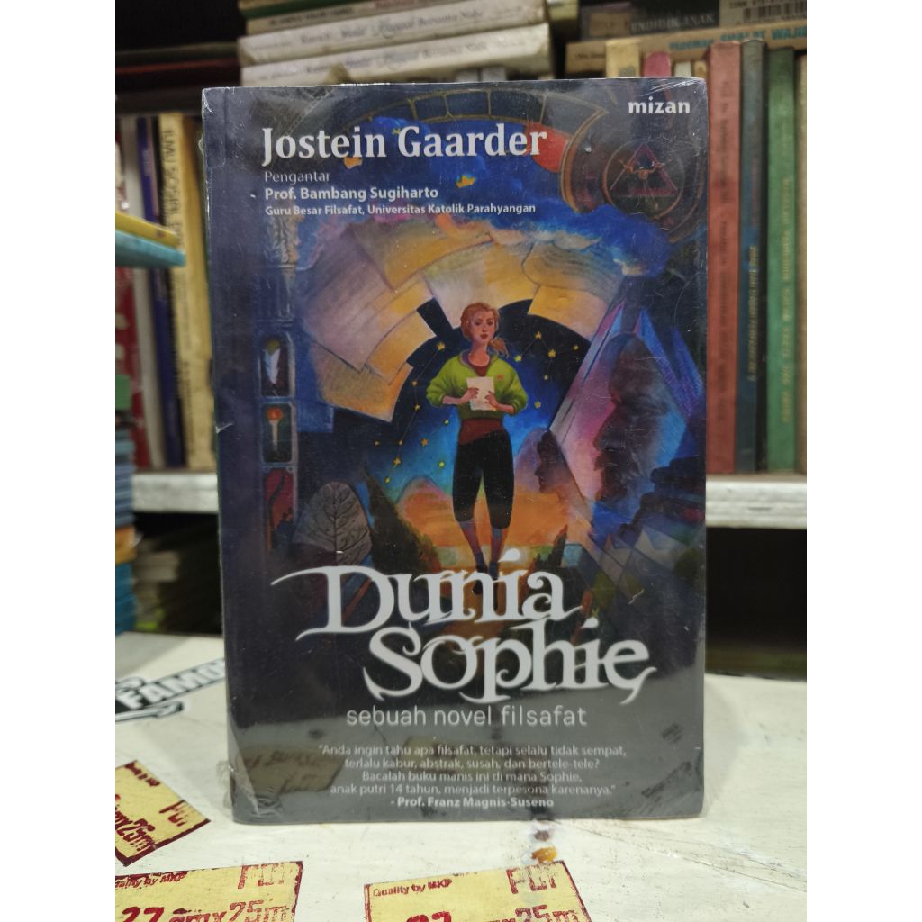 BUKU NOVEL DUNIA SHOPIE SEBUAH NOVEL FILSAFAT - JOSTEIN GAARDEER - MIZAN