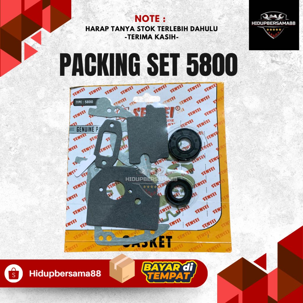 PACKING SET 5800 SENSEI - PACKING SET SENSO TYPE 5200/5800