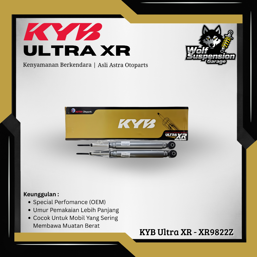 Kayaba / KYB Ultra XR Shockbreaker Belakang Mobil Mitsubishi Xpander