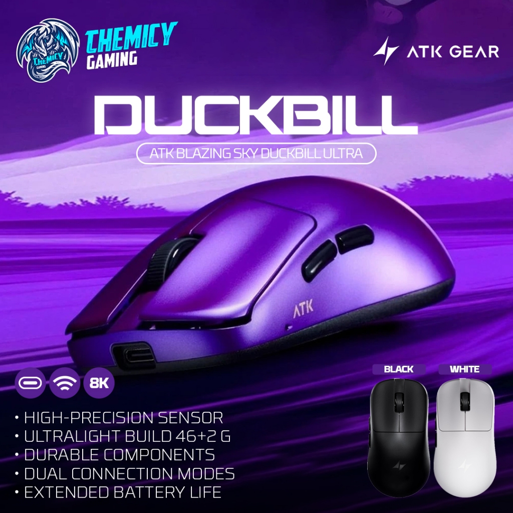 ATK Blazing Sky Duckbill Lightweight Wireless Gaming Mouse