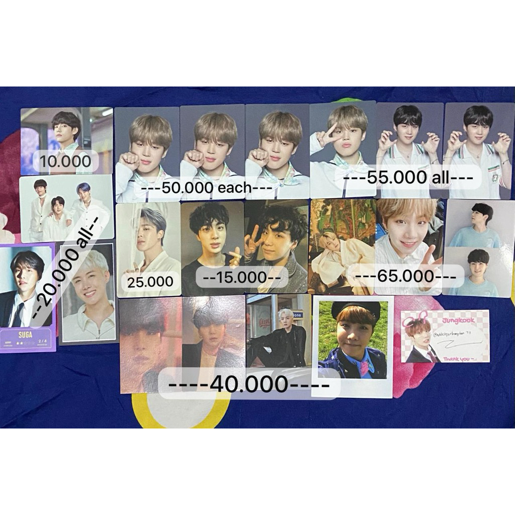 bts sowoozoo jimin unyel suga rawr army kit army bomb [negotiable]