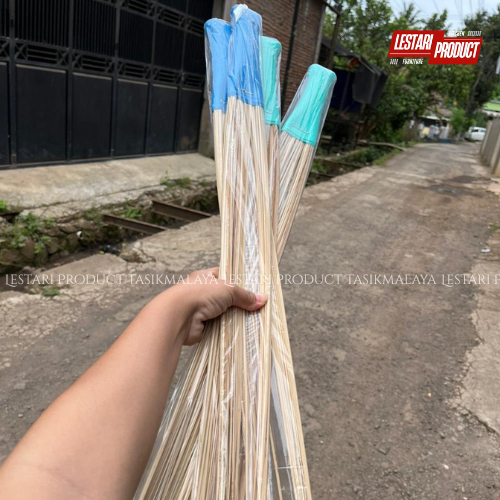 ( 2 PCS ) SAPU LIDI KASUR ASLI KUAT DAN TAHAN LAMA | PENEBAH GAGANG ROTAN KUAT | SAPU LIDI UNTUK KAS