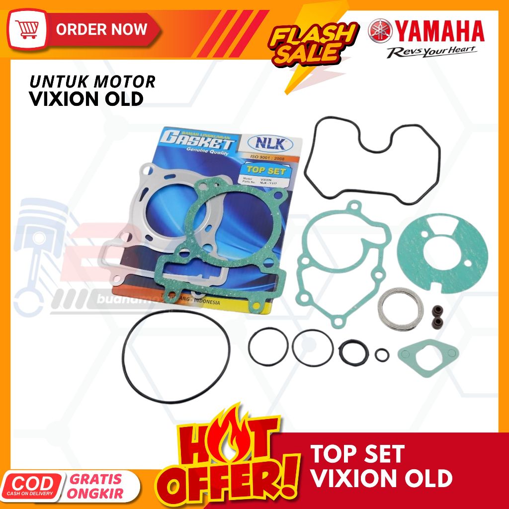 Top set vixion paking blok seher yamaha vixion old buanamotor 23