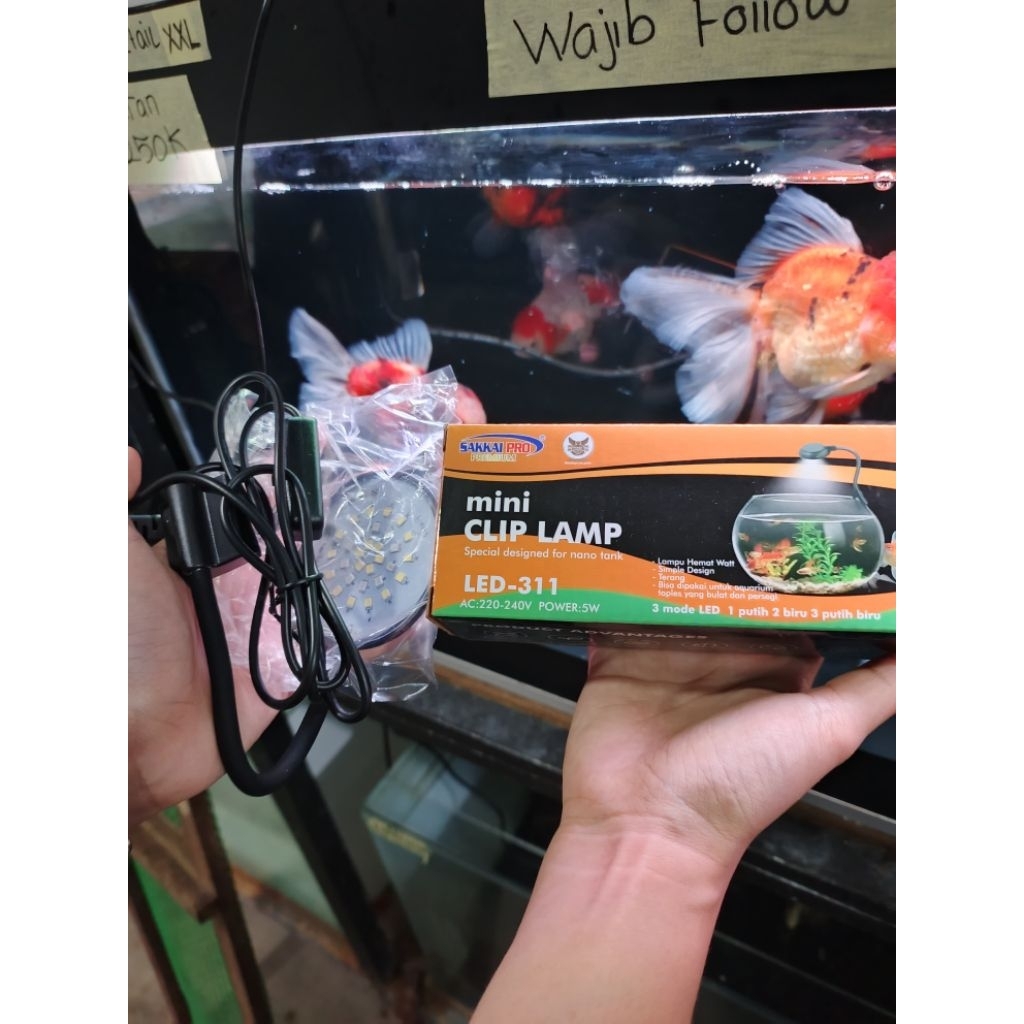 Lampu Jepit Sakkai Pro