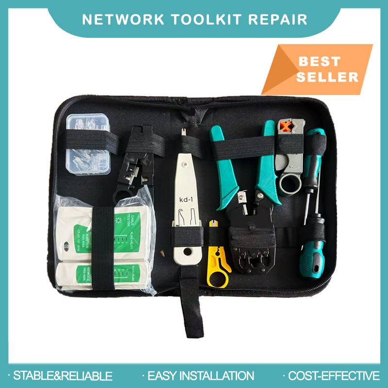 Network Toolkit Cable Repair  Internet Crimping Set