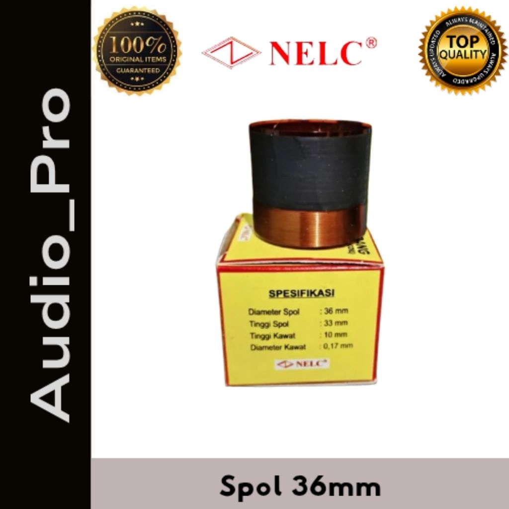 Spul Spool Speaker Voice Coil NELC 36 MM