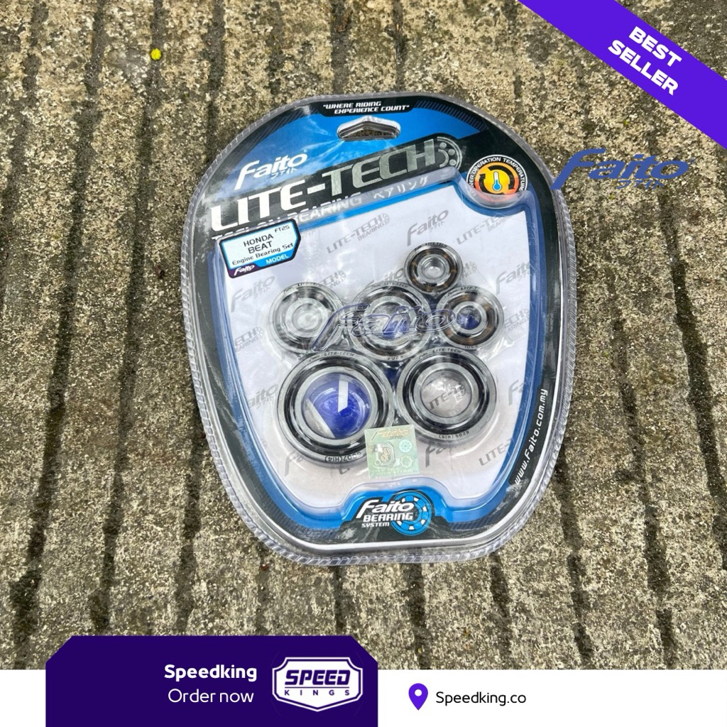 BEARING MESIN SET BEAT LITE TECH FAITO