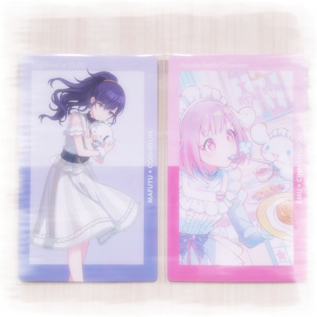 [READY STOCK] ePick Card Project Sekai Sanrio Collab Asahina Mafuyu & Otori Emu