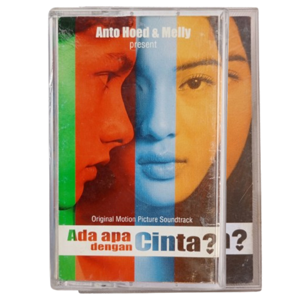 kaset pita - AADC ada apa dengan cinta - Melly Goeslow dan Anto Hoed - ost film soundtrack aadc