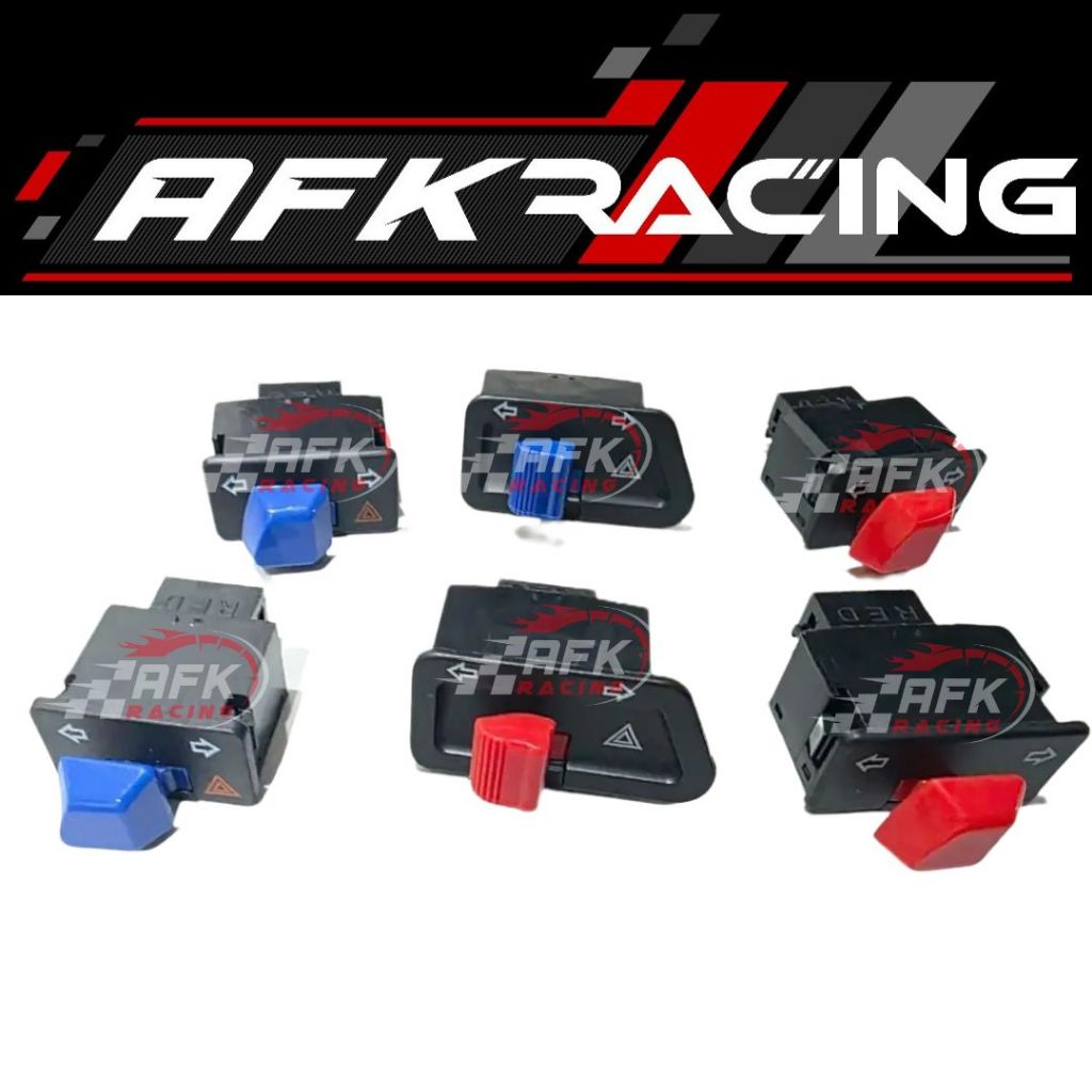 Tombol saklar sein hazard motor matic+bebek sesuai tabel grade A - saklar hazard sein motor hd oem V