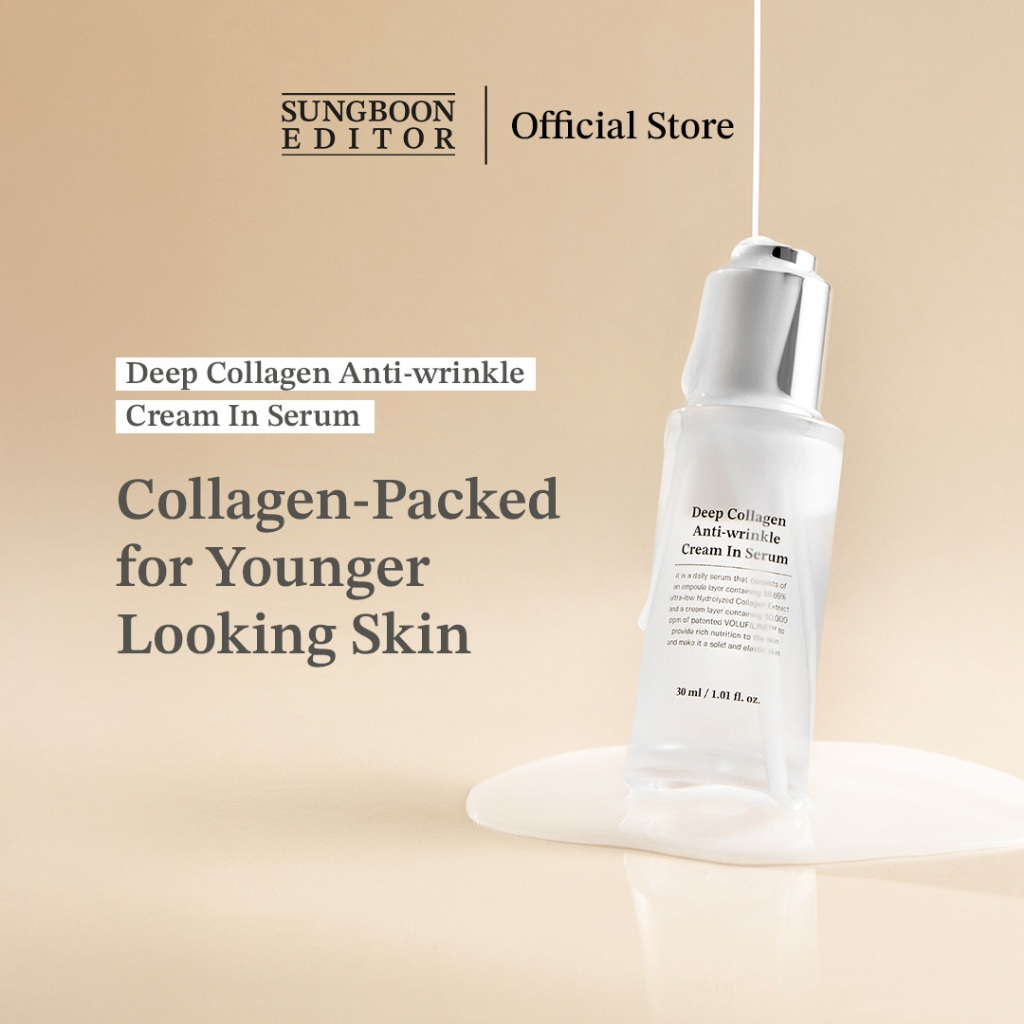 Sungboon Editor Deep Collagen Anti-wrinkle Cream In Serum