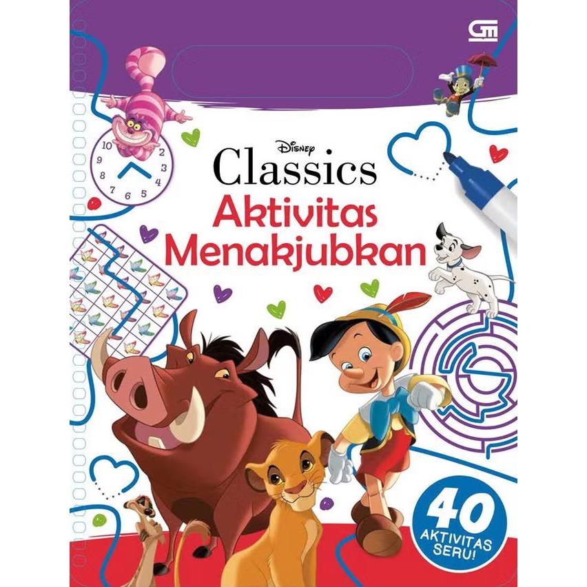 Buku Aktivitas Anak Disney Classic