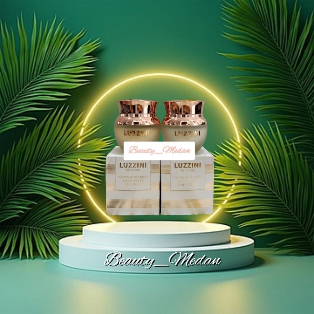 2 PCS DAILY + NIGHTLY (30GR CREAM LUZZINI 100% ORIGINAL